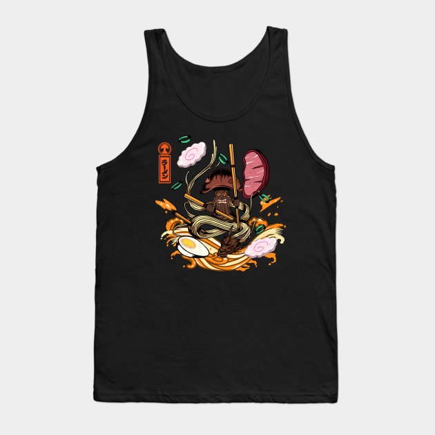 Dragon Ramen Tank Top by pilipsjanuariusDesign